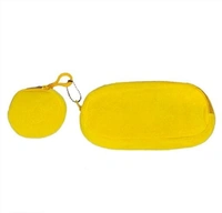 FAIMA EMOJI Synthetic Embroidered Yellow Color Pouch Combo - S, Yellow, Synthetic, Pouch, Pack f1